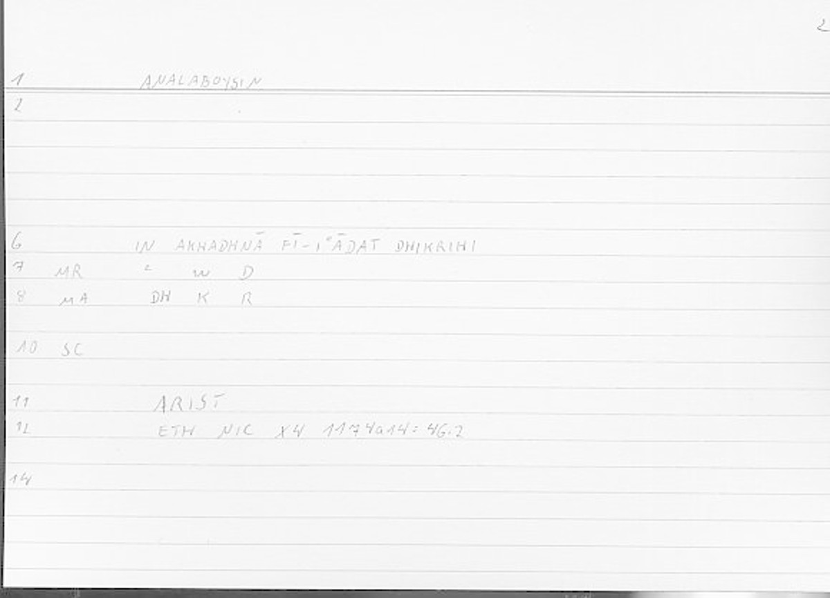 Filecard Arist.Eth-Nic.11457