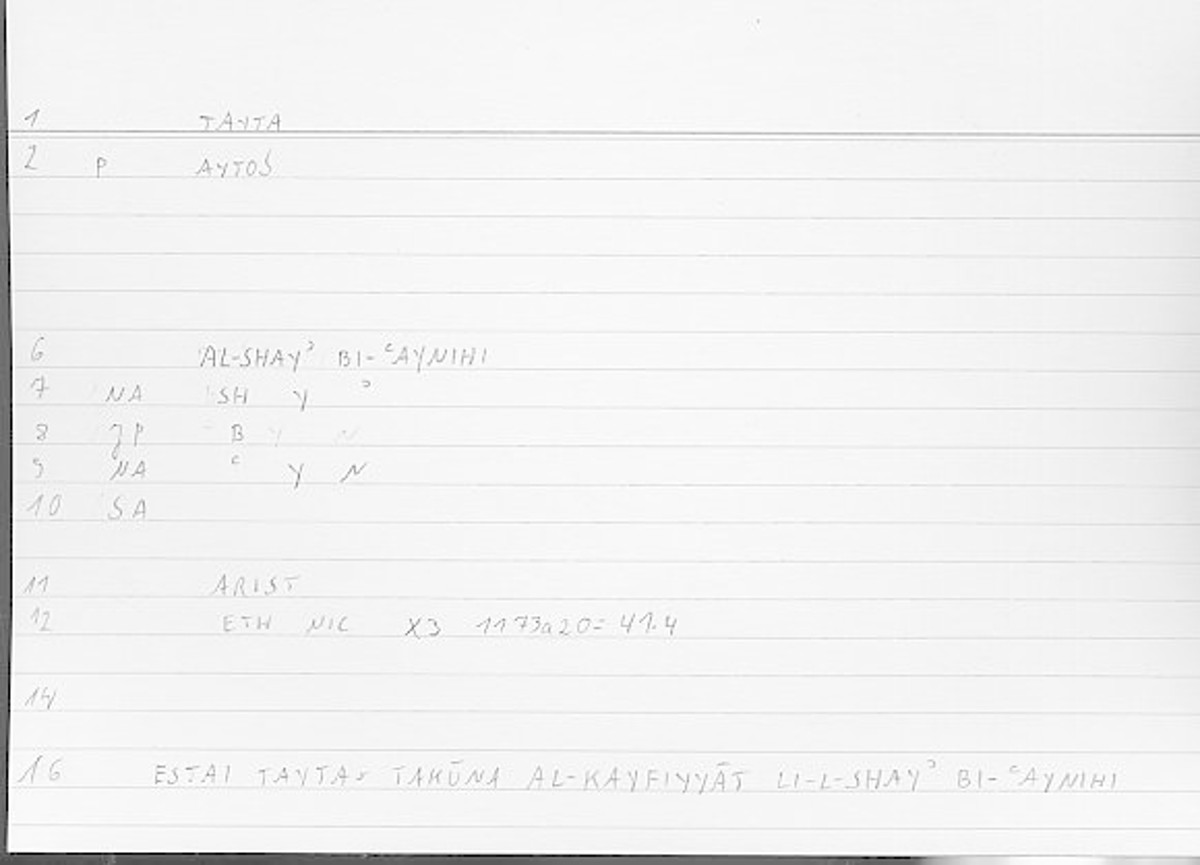 Filecard Arist.Eth-Nic.11466