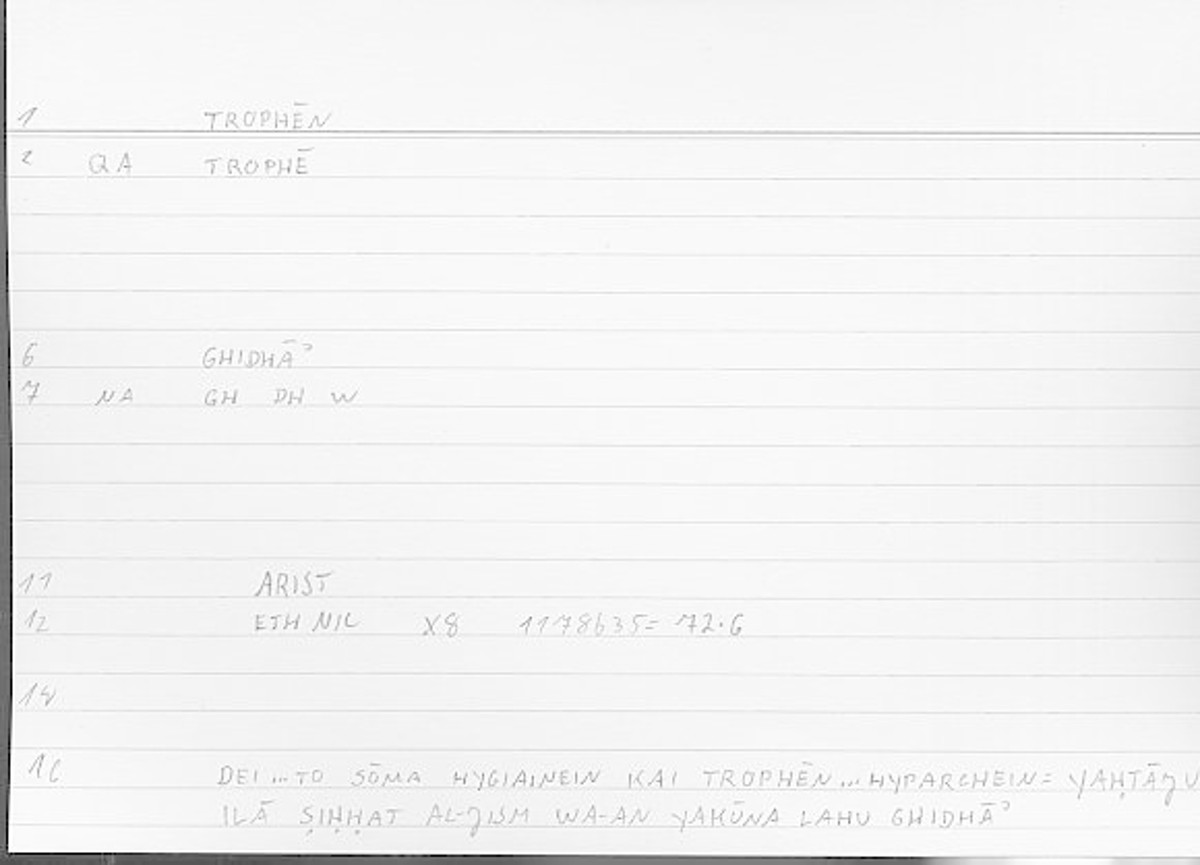 Filecard Arist.Eth-Nic.11486