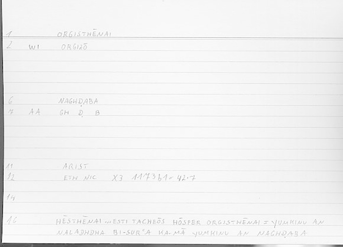 Filecard Arist.Eth-Nic.11493
