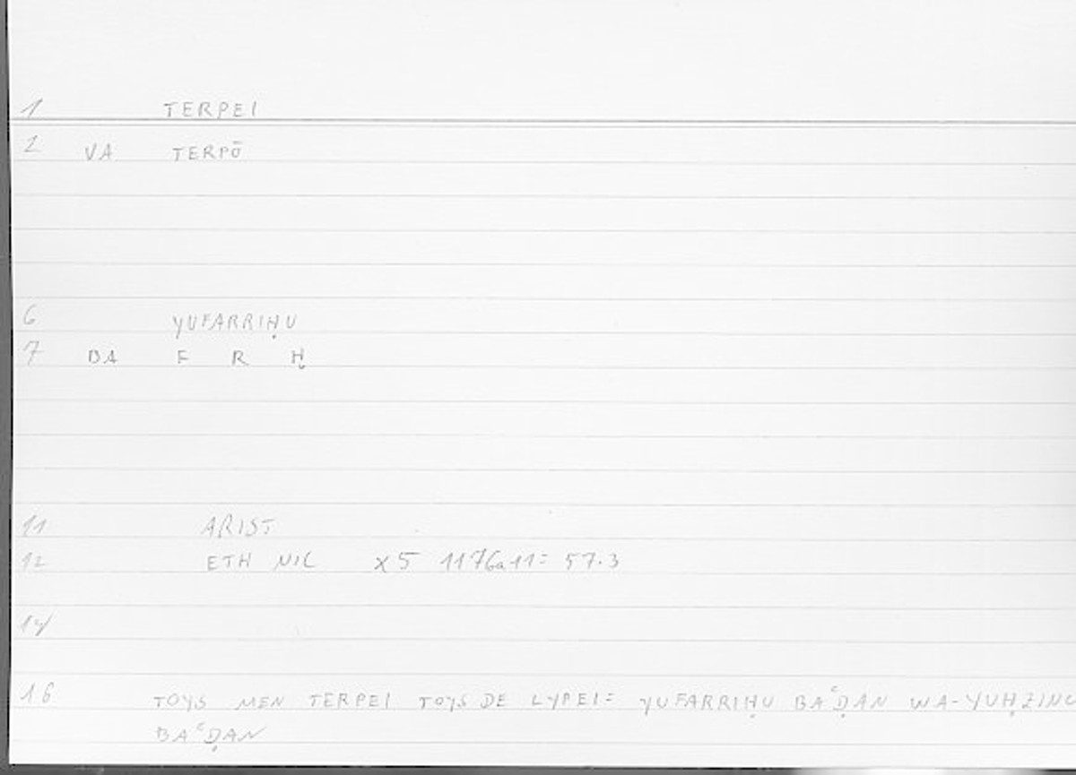 Filecard Arist.Eth-Nic.11532
