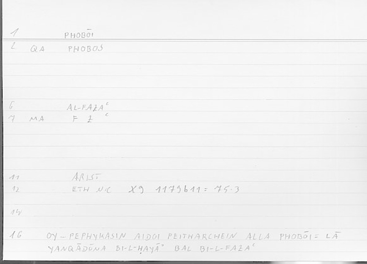Filecard Arist.Eth-Nic.11540