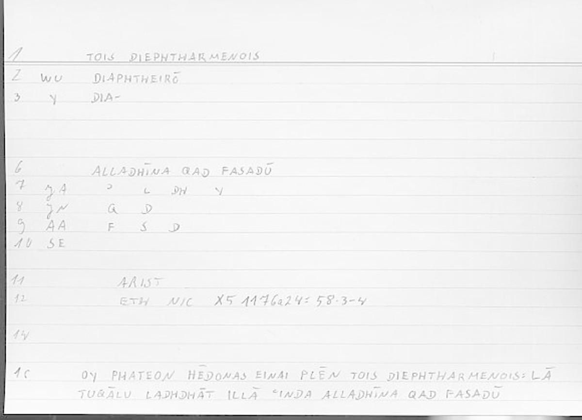 Filecard Arist.Eth-Nic.11542