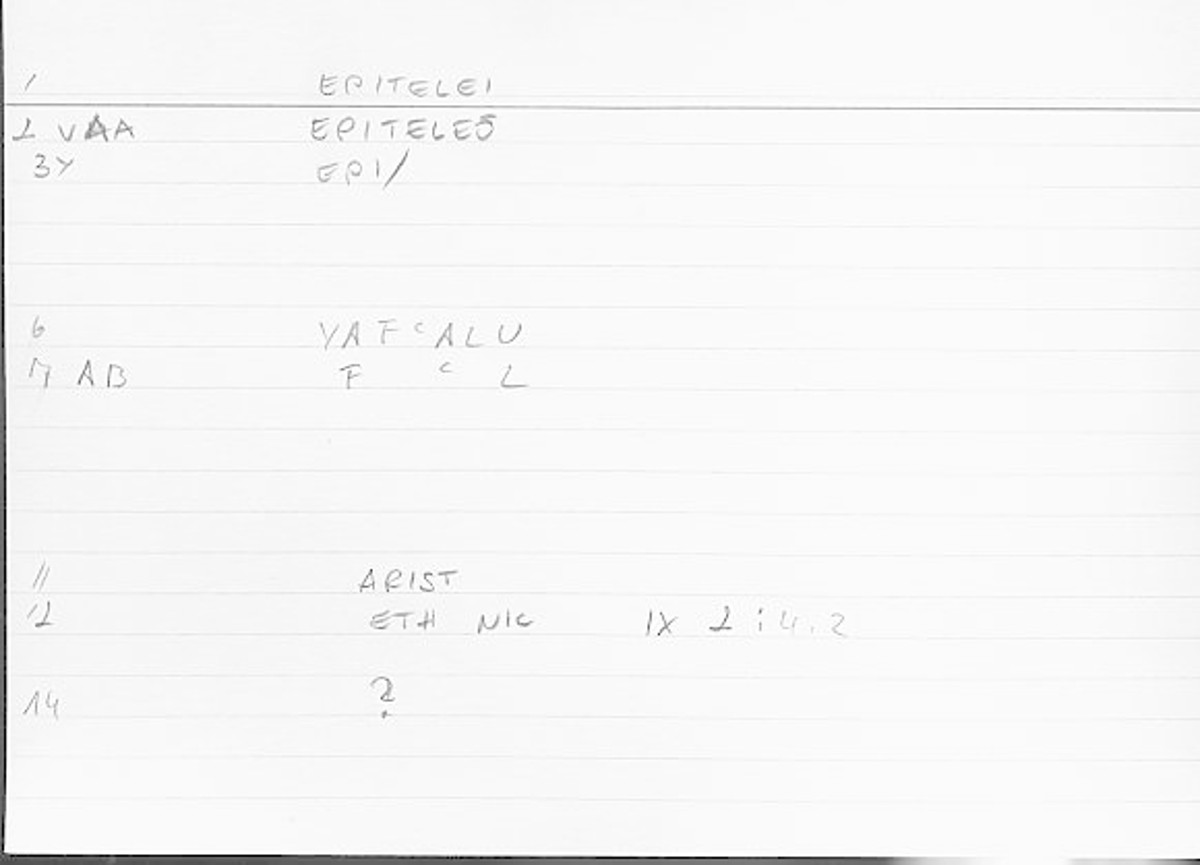 Filecard Arist.Eth-Nic.11576