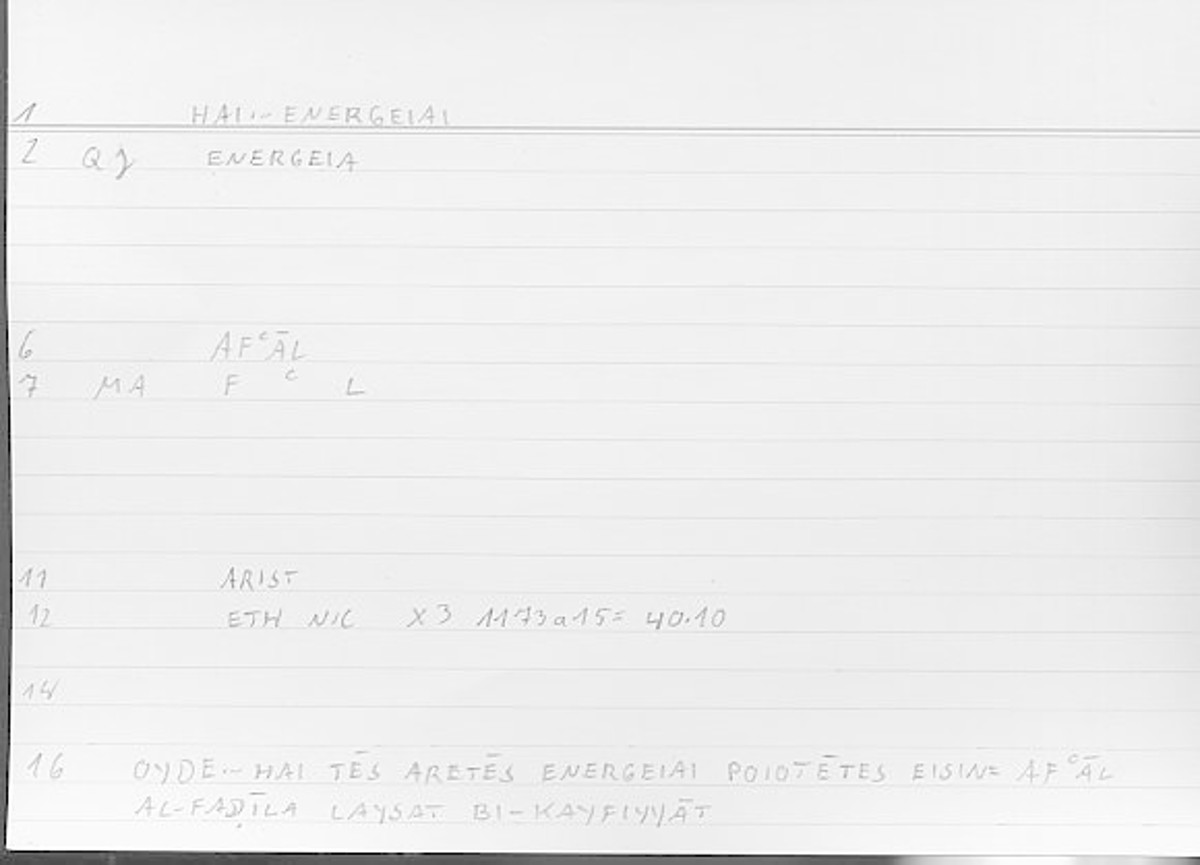Filecard Arist.Eth-Nic.11596