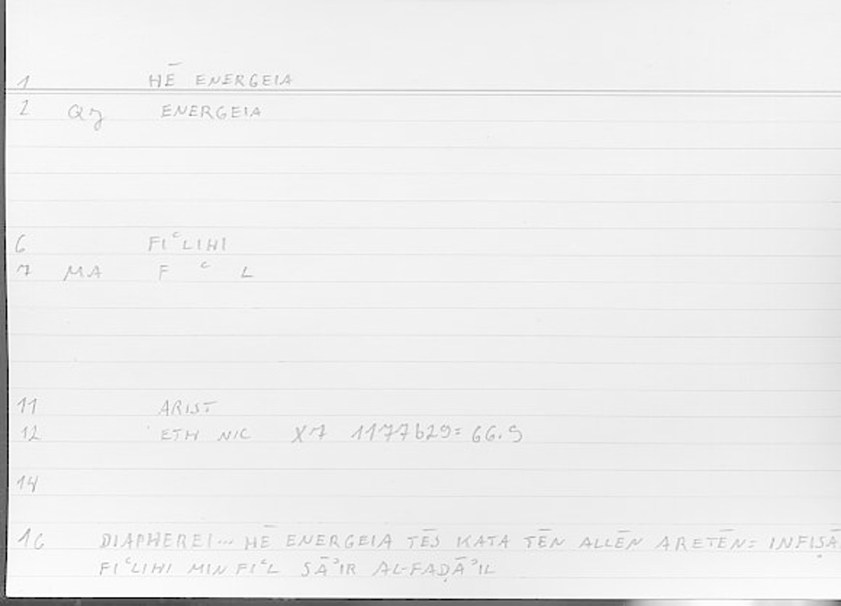 Filecard Arist.Eth-Nic.11601
