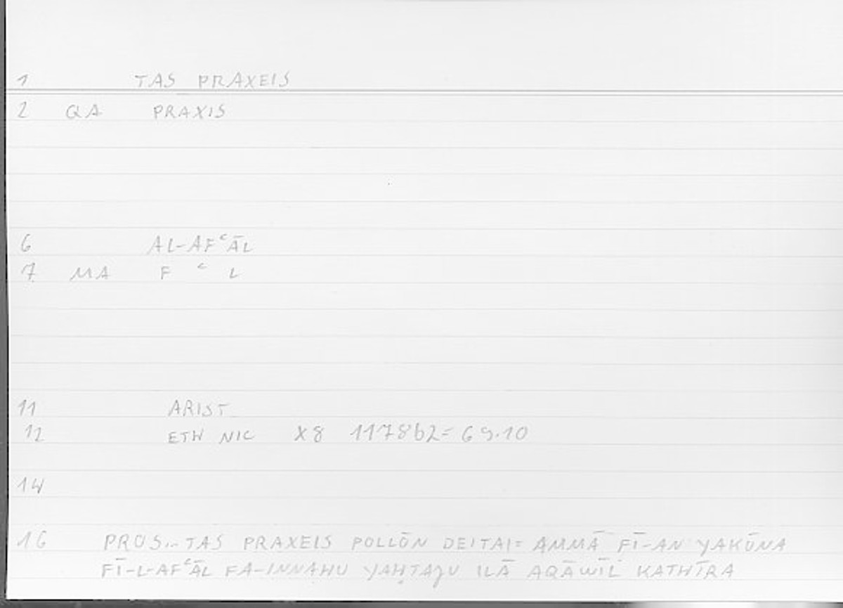 Filecard Arist.Eth-Nic.11605