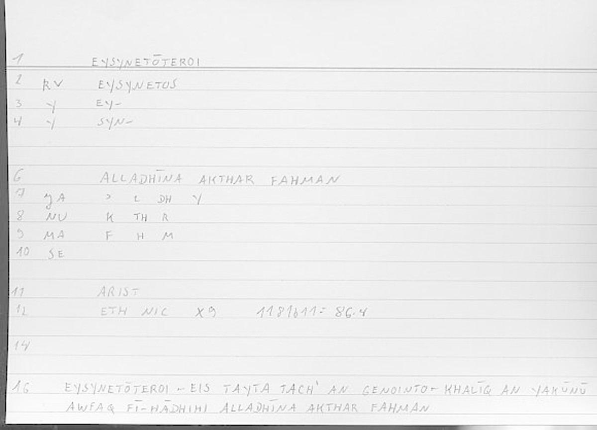 Filecard Arist.Eth-Nic.11614