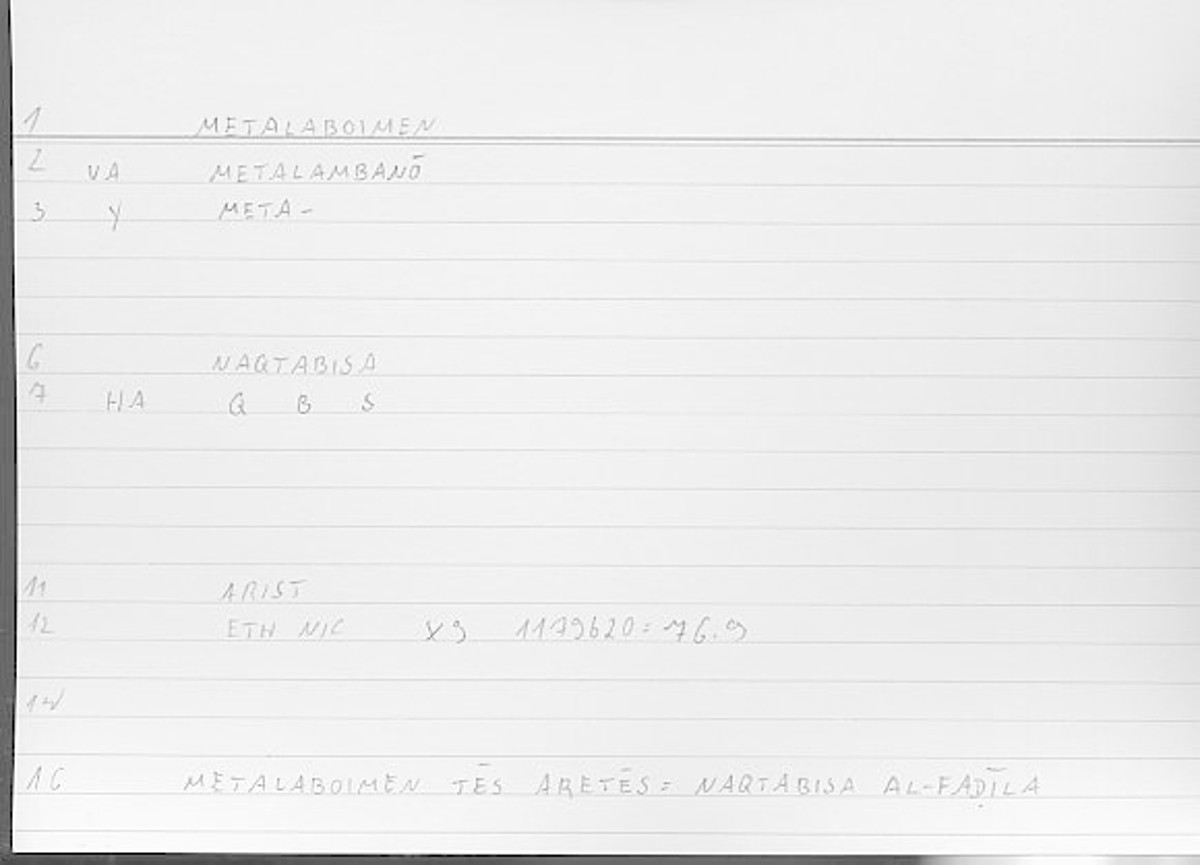Filecard Arist.Eth-Nic.11623