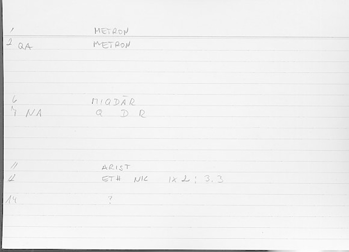 Filecard Arist.Eth-Nic.11635