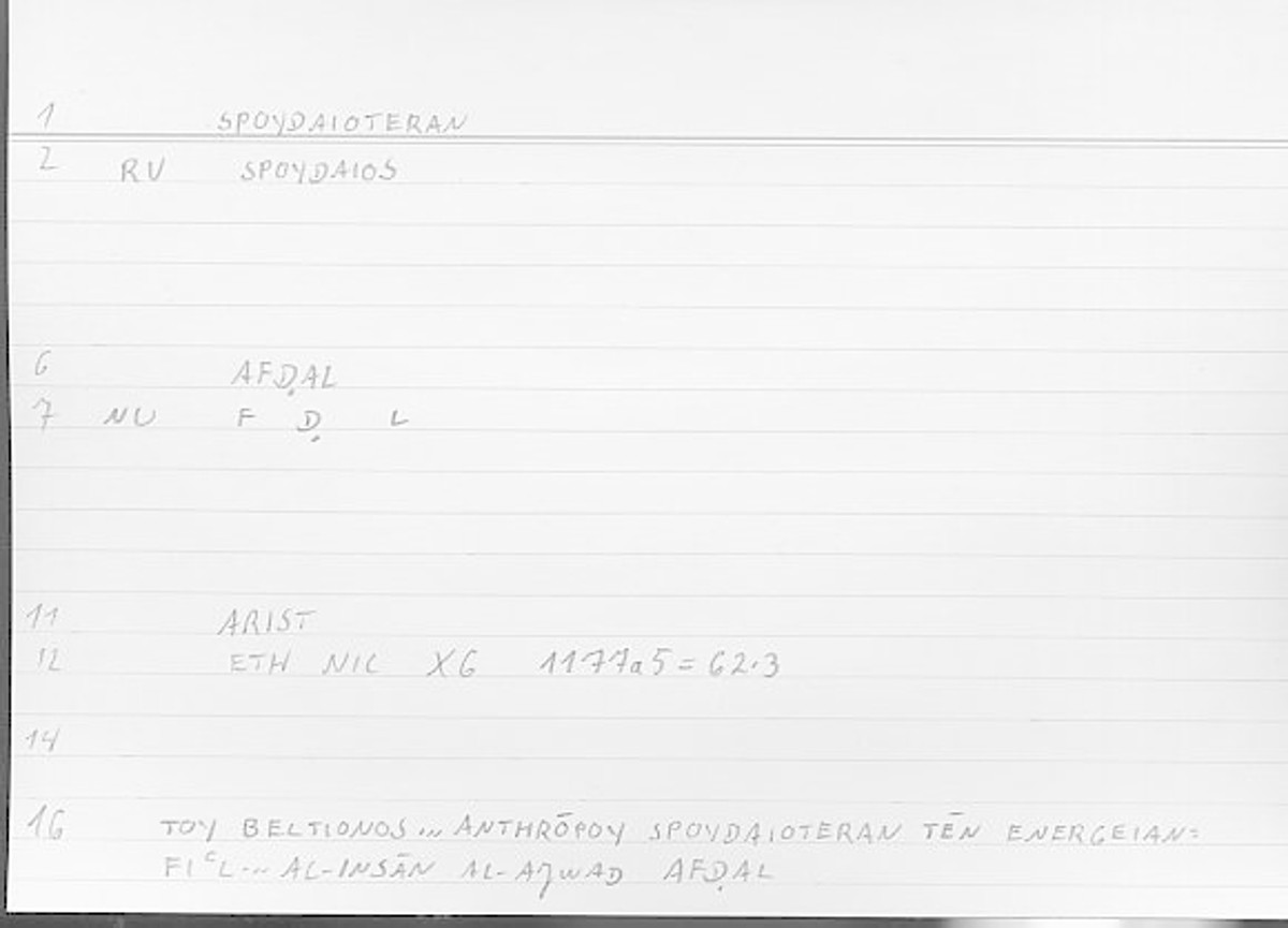Filecard Arist.Eth-Nic.11639