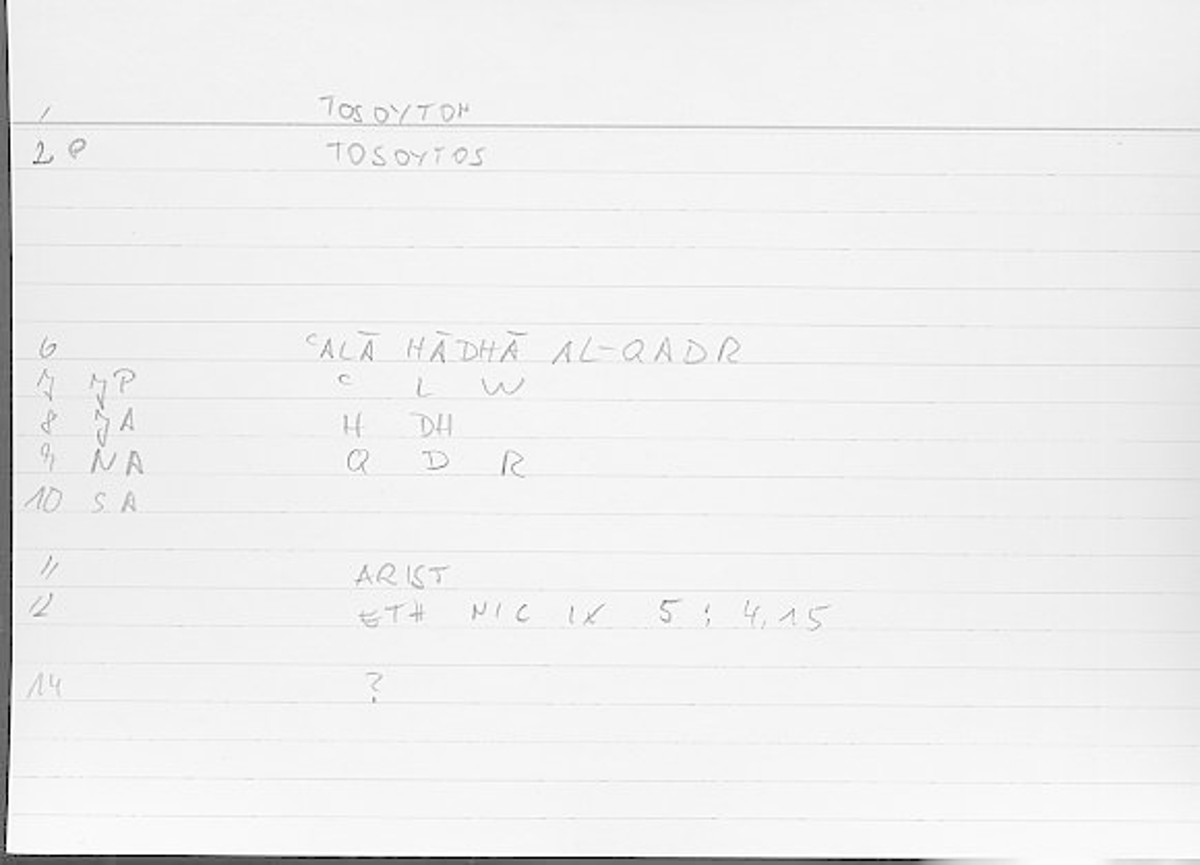 Filecard Arist.Eth-Nic.11640