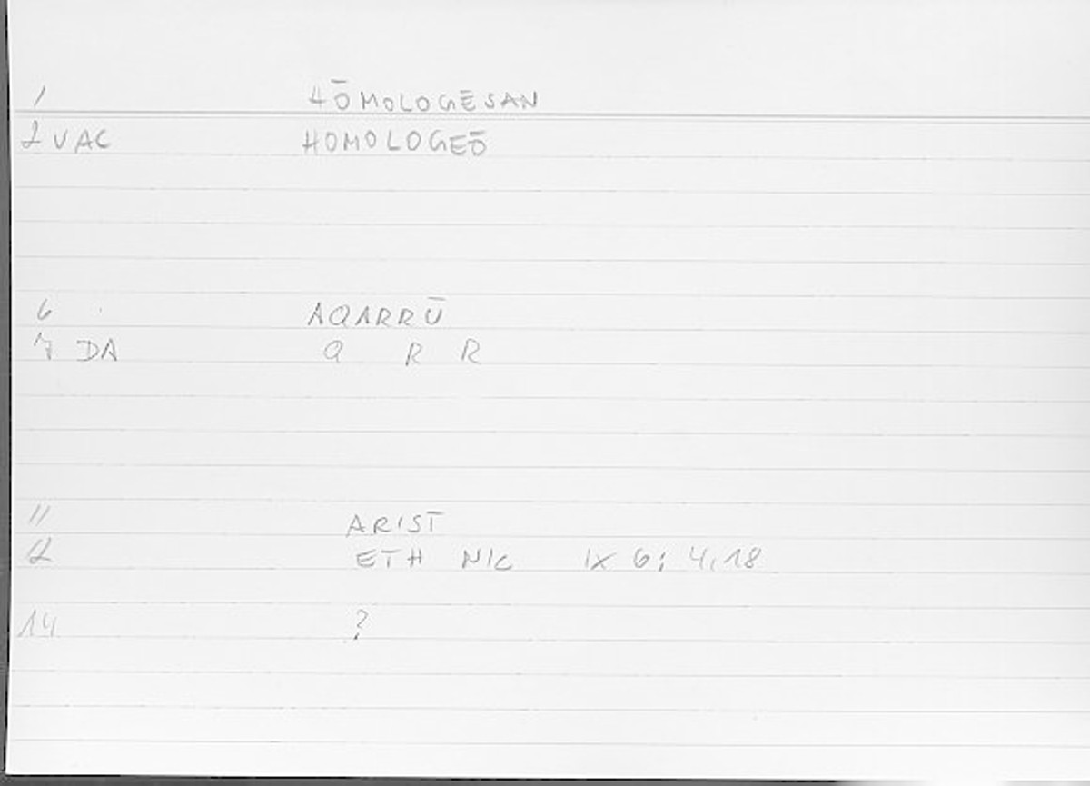 Filecard Arist.Eth-Nic.11663