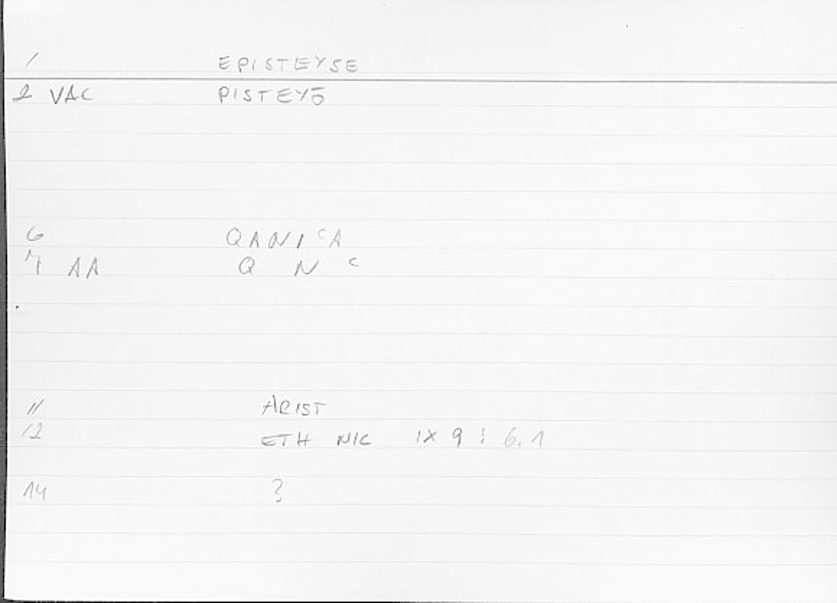 Filecard Arist.Eth-Nic.11701
