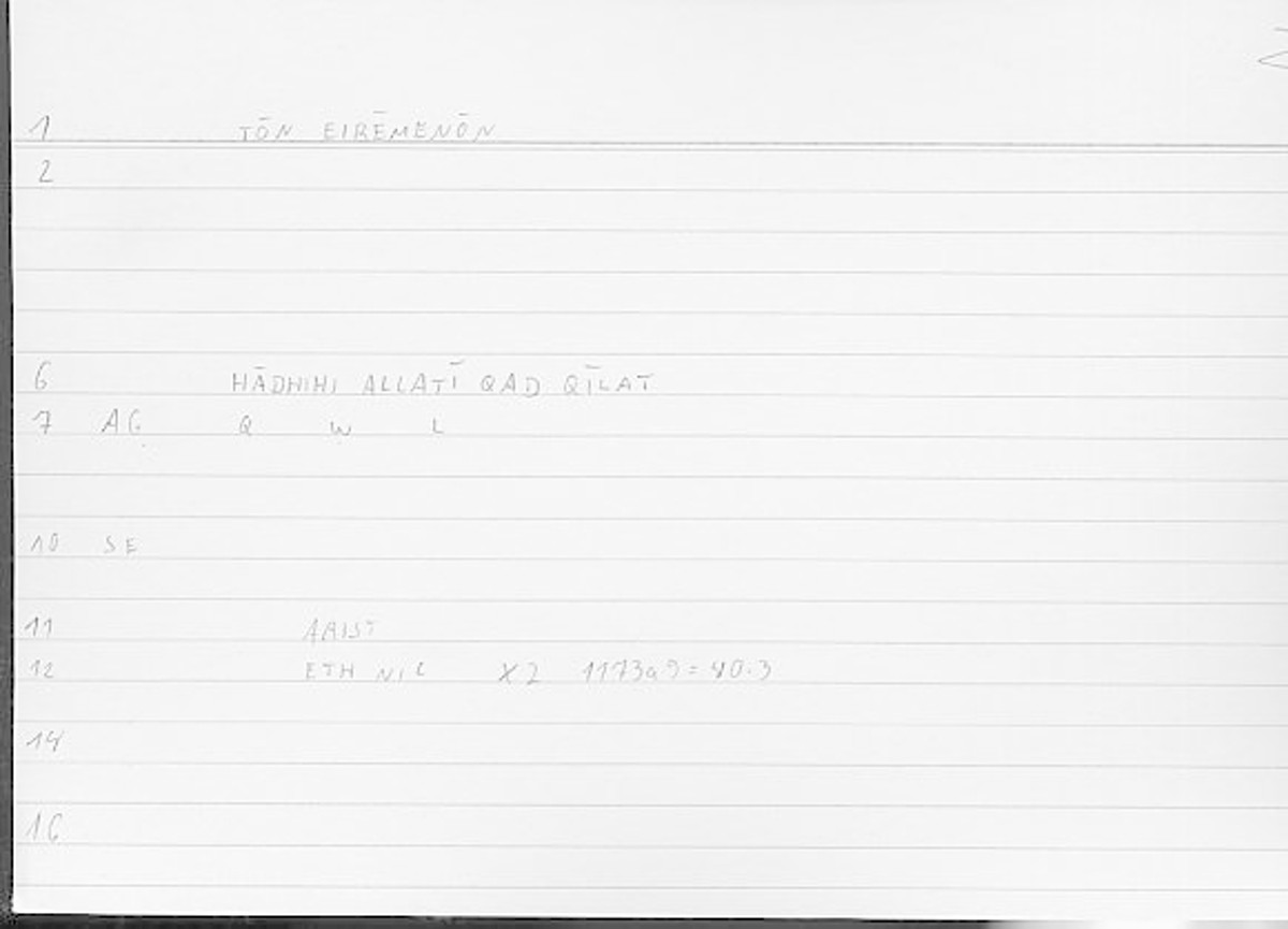 Filecard Arist.Eth-Nic.11722