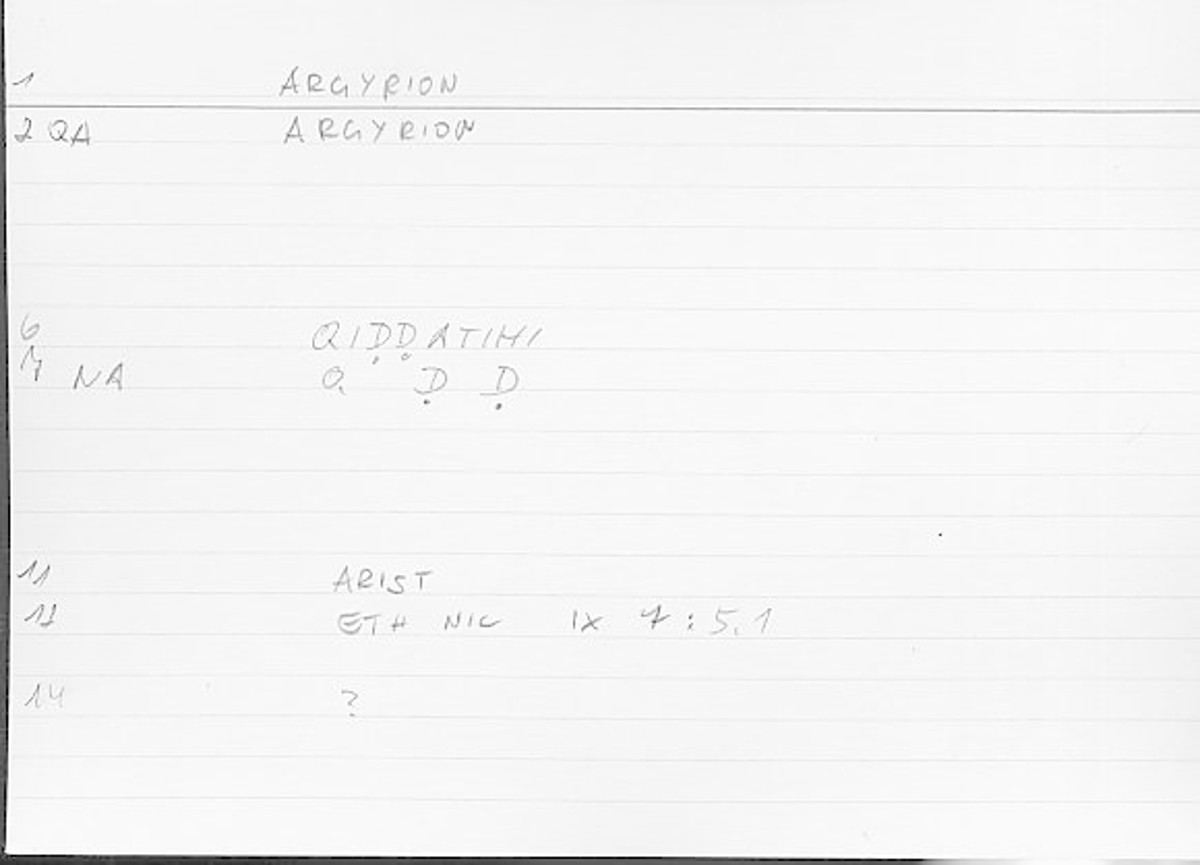 Filecard Arist.Eth-Nic.11751