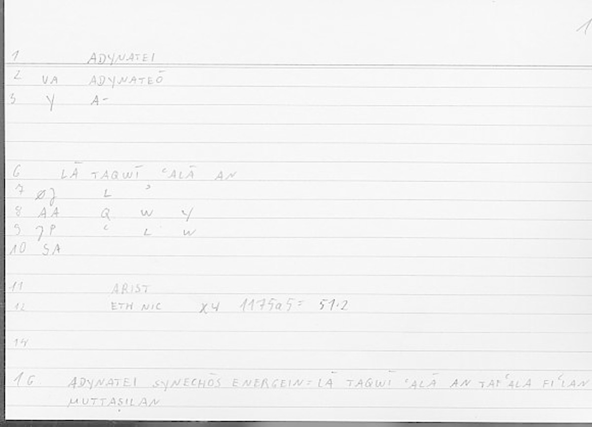 Filecard Arist.Eth-Nic.11763