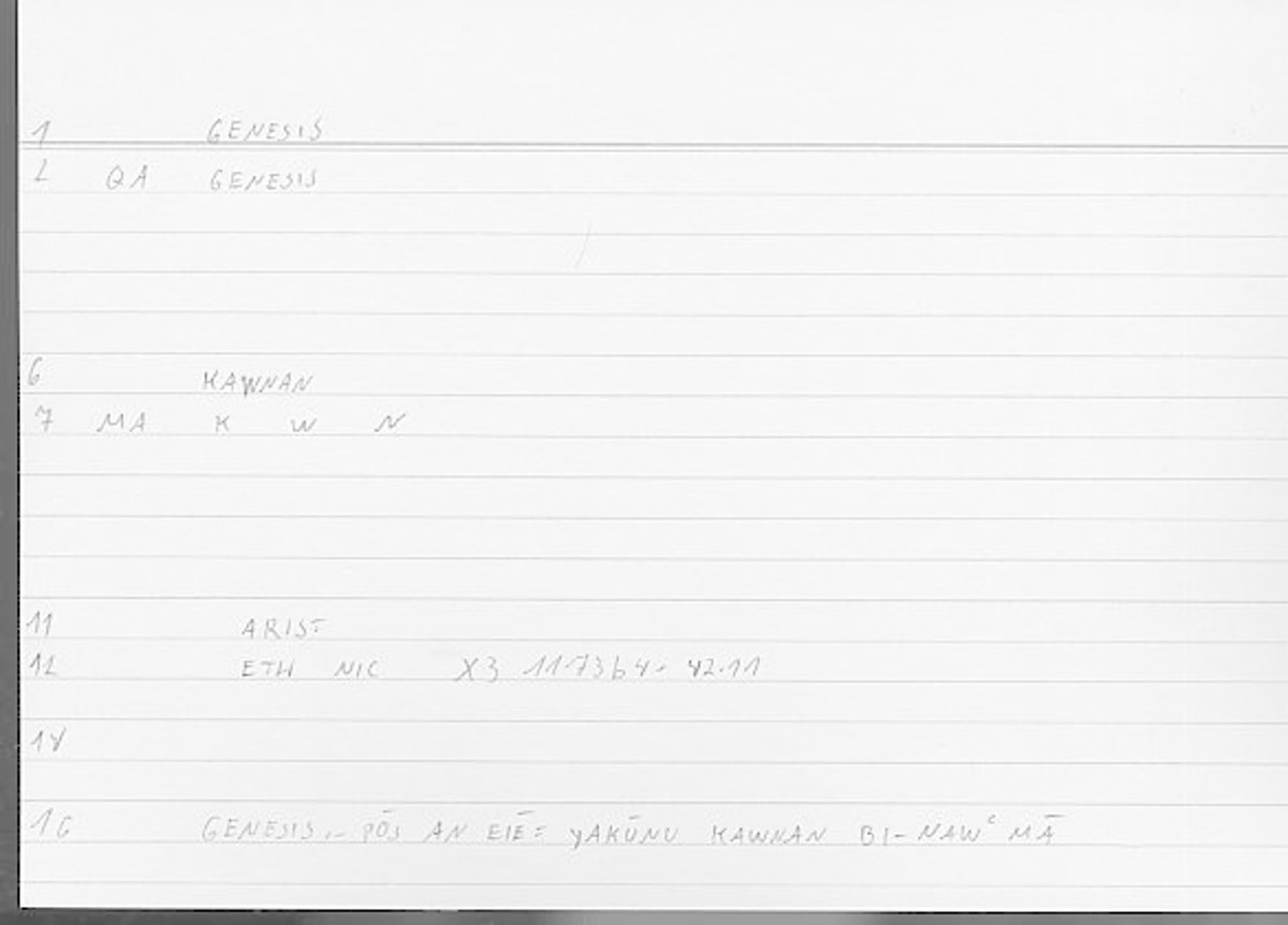 Filecard Arist.Eth-Nic.11784
