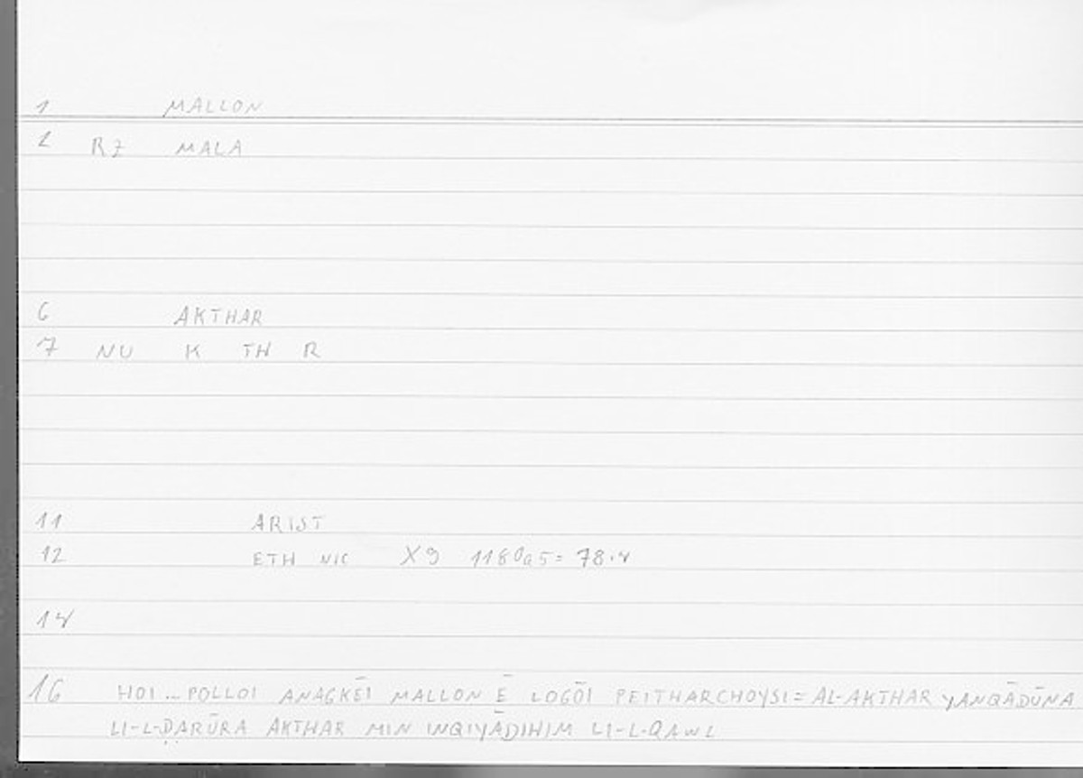 Filecard Arist.Eth-Nic.11787