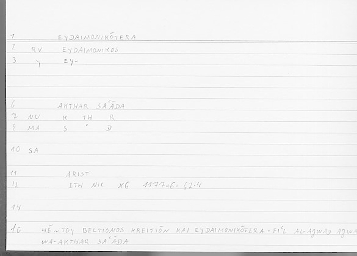 Filecard Arist.Eth-Nic.11798