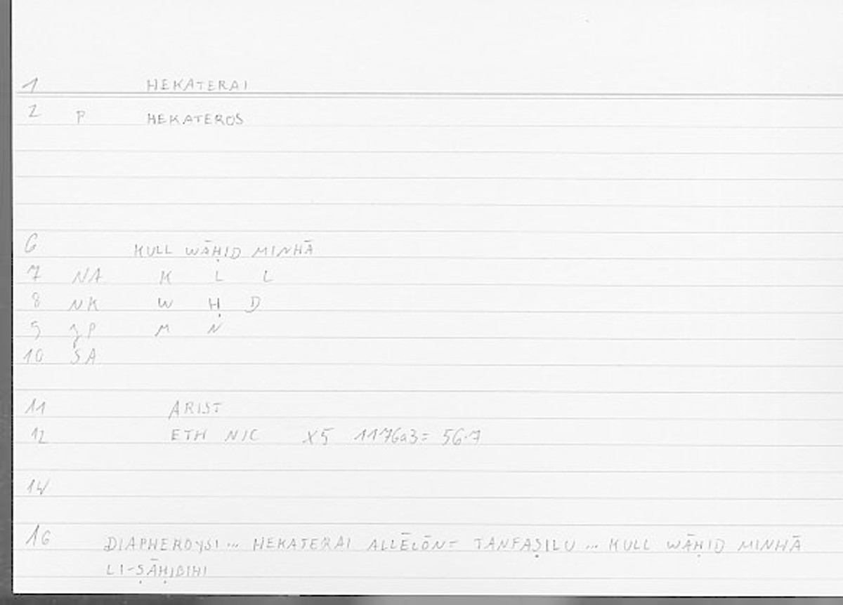 Filecard Arist.Eth-Nic.11863
