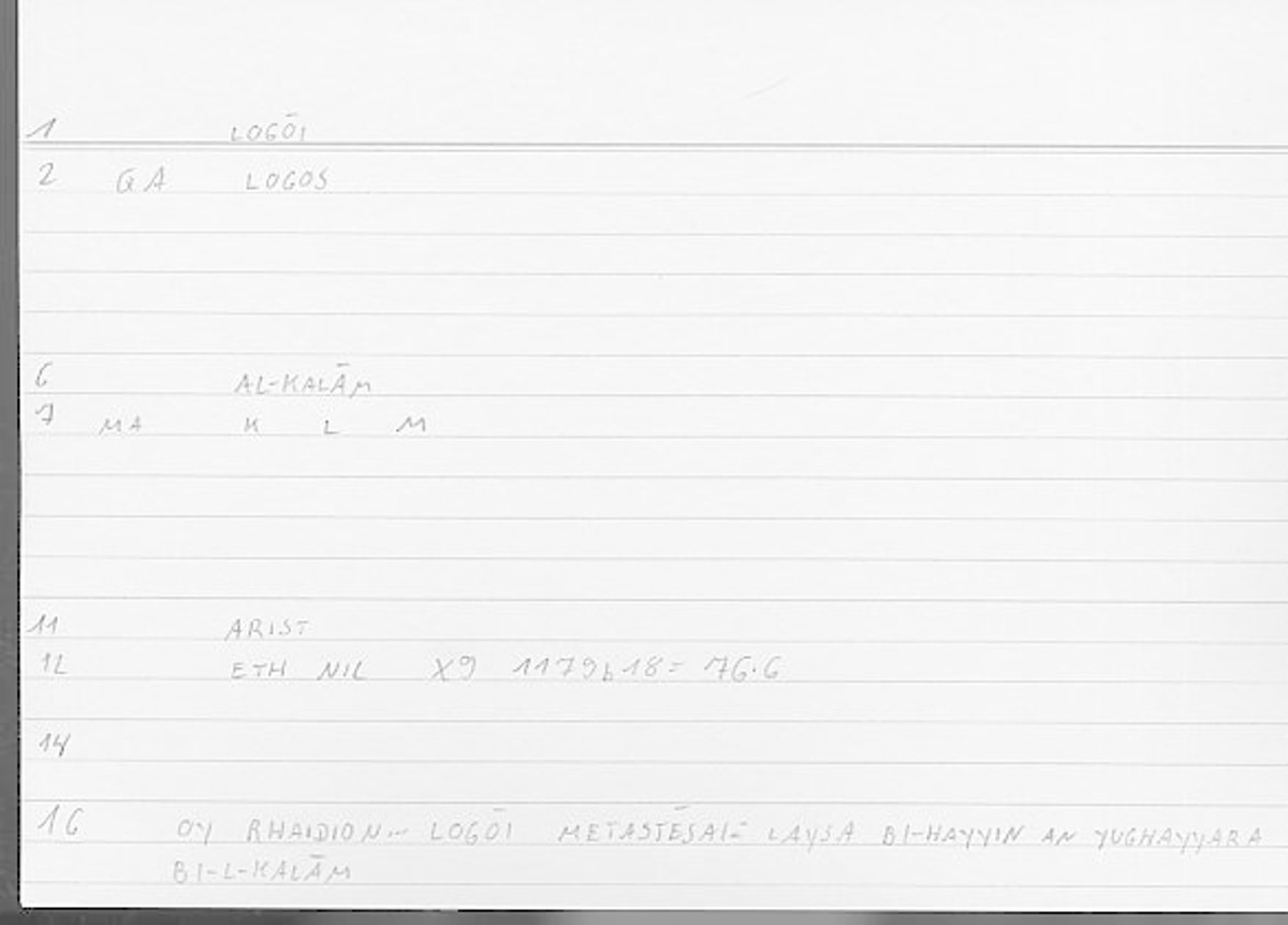 Filecard Arist.Eth-Nic.11876