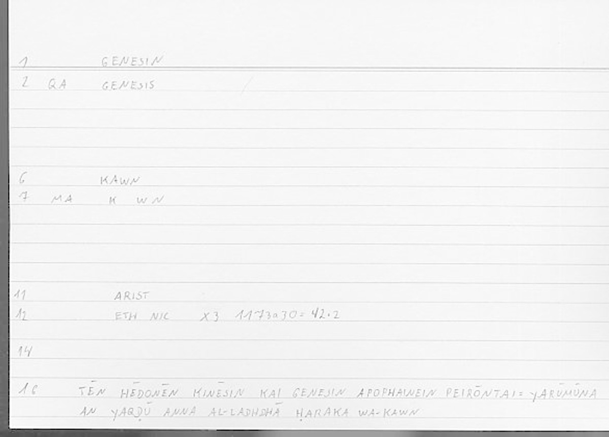 Filecard Arist.Eth-Nic.11881