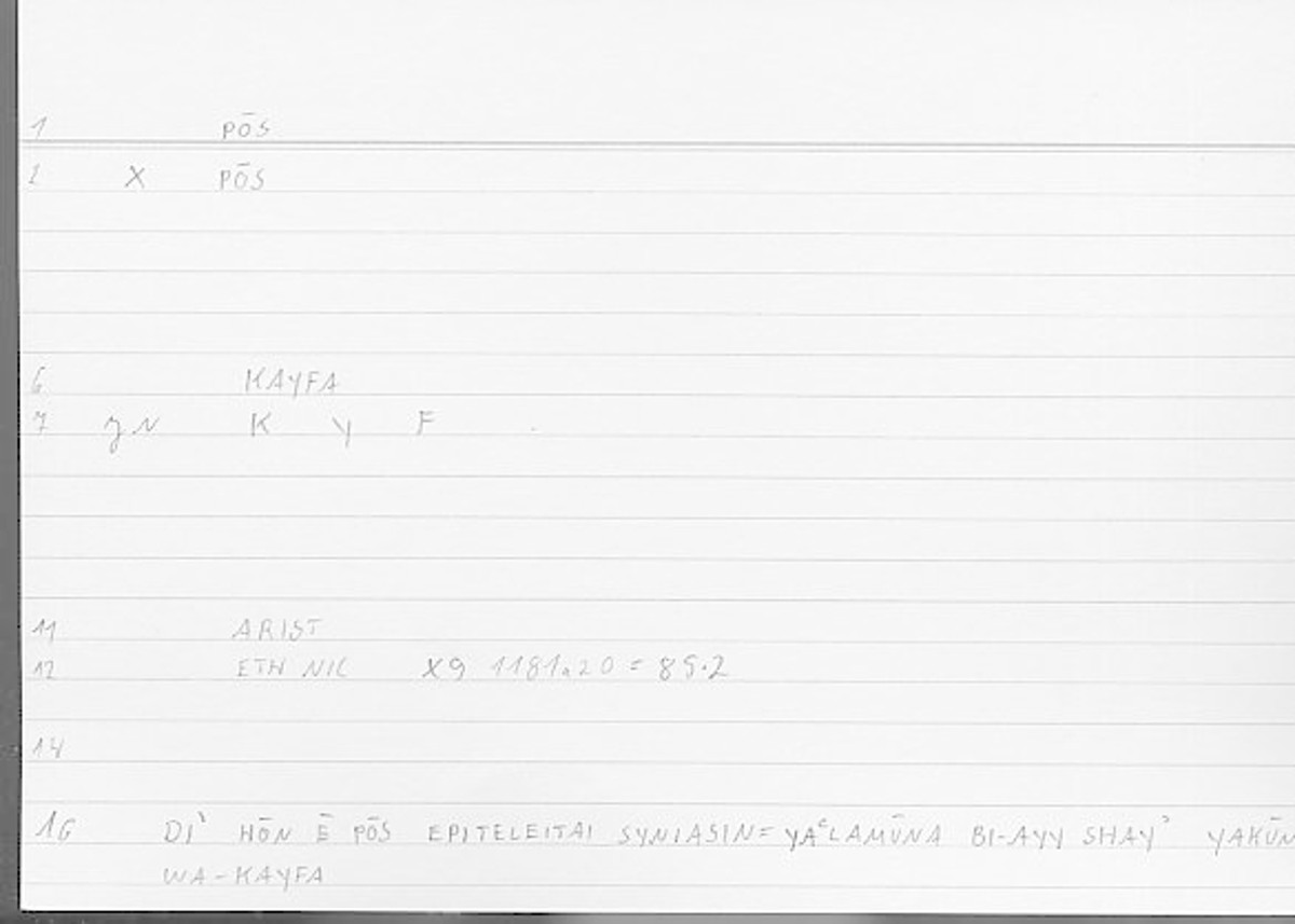 Filecard Arist.Eth-Nic.11885