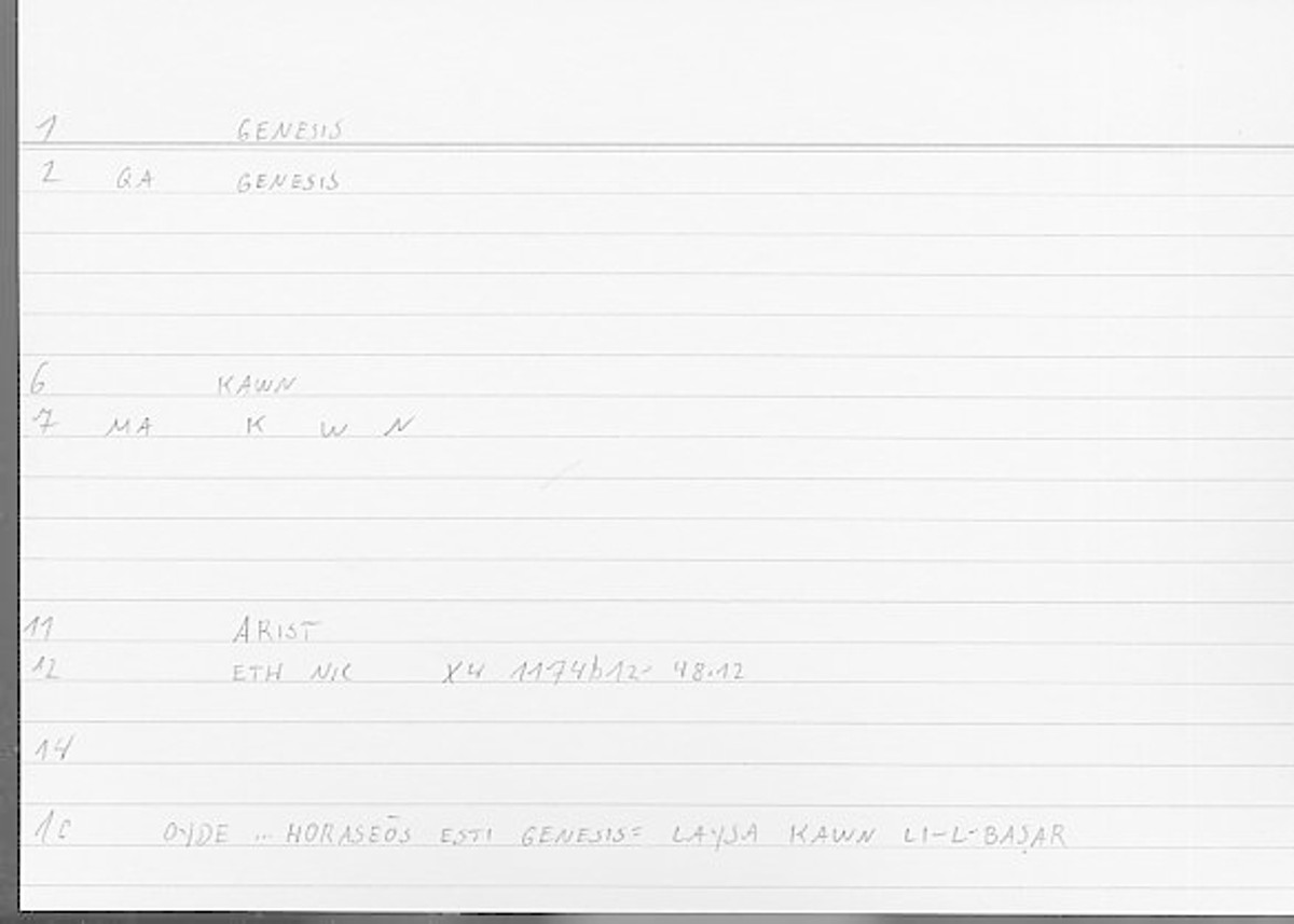 Filecard Arist.Eth-Nic.11894
