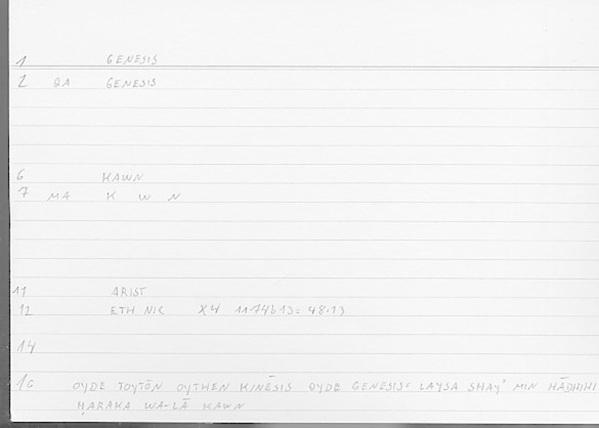 Filecard Arist.Eth-Nic.11905