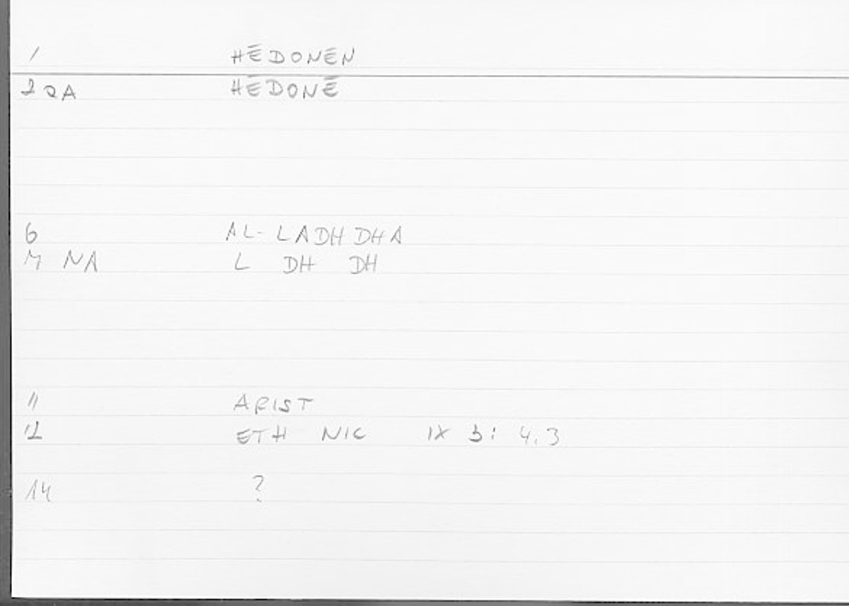 Filecard Arist.Eth-Nic.11908