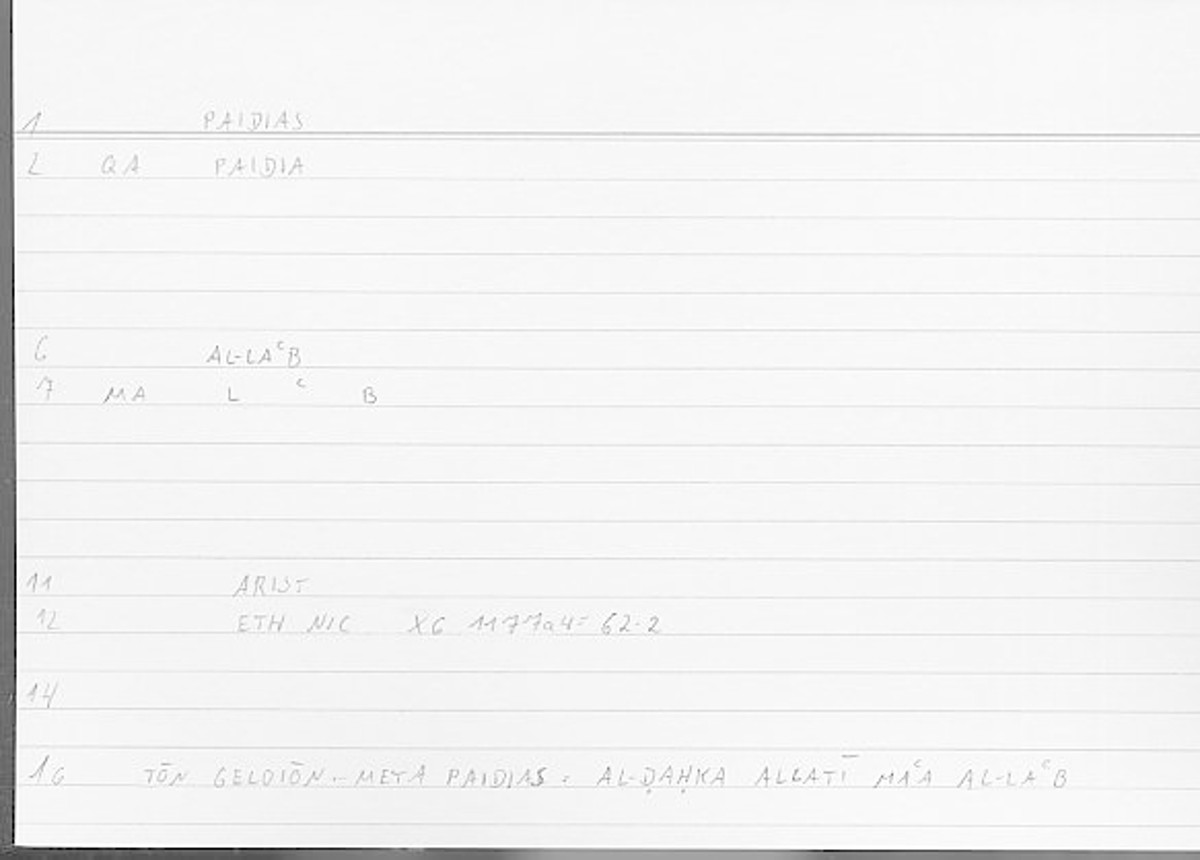 Filecard Arist.Eth-Nic.11926