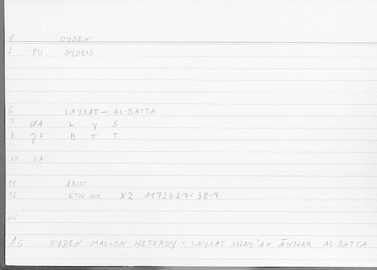 Filecard Arist.Eth-Nic.11937