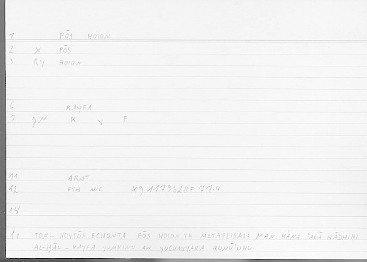 Filecard Arist.Eth-Nic.11971