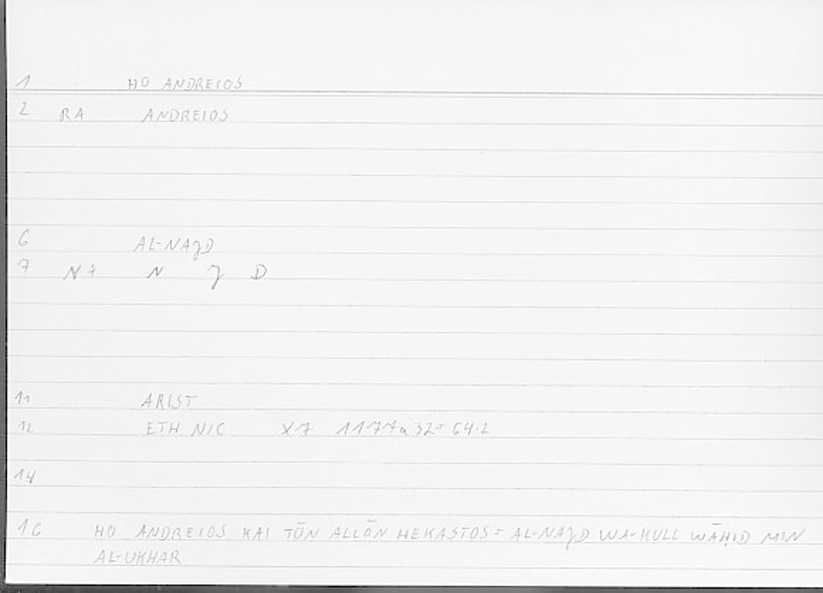 Filecard Arist.Eth-Nic.12037