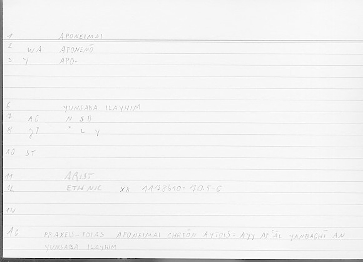Filecard Arist.Eth-Nic.12038