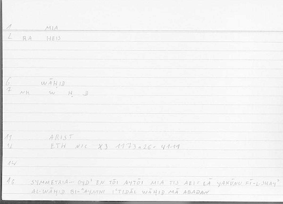 Filecard Arist.Eth-Nic.12040