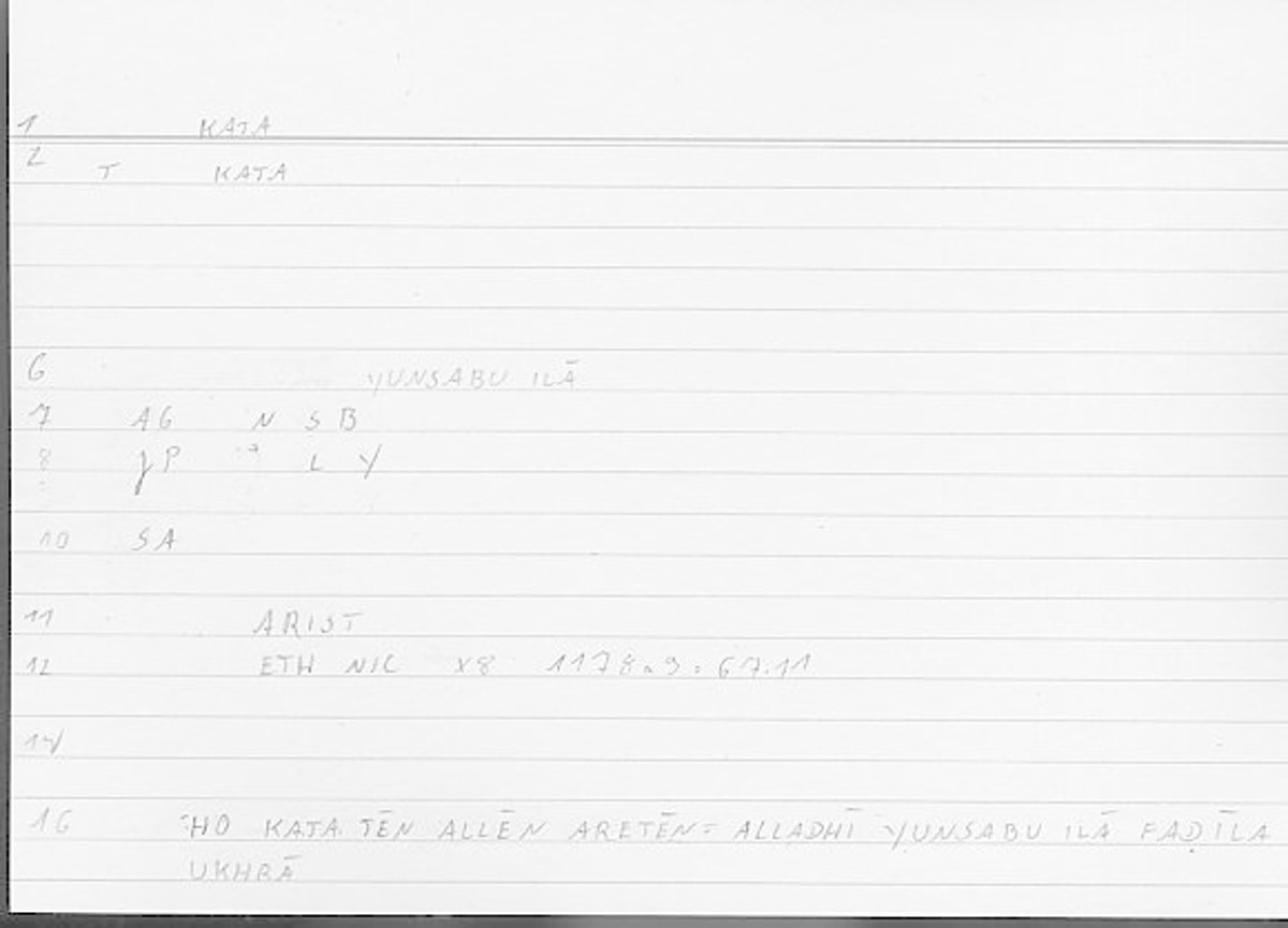 Filecard Arist.Eth-Nic.12052