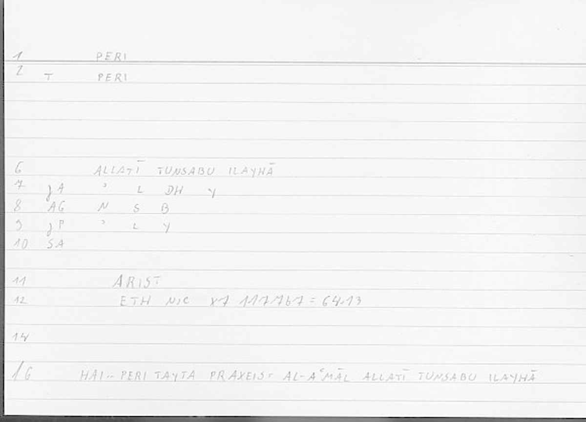 Filecard Arist.Eth-Nic.12053