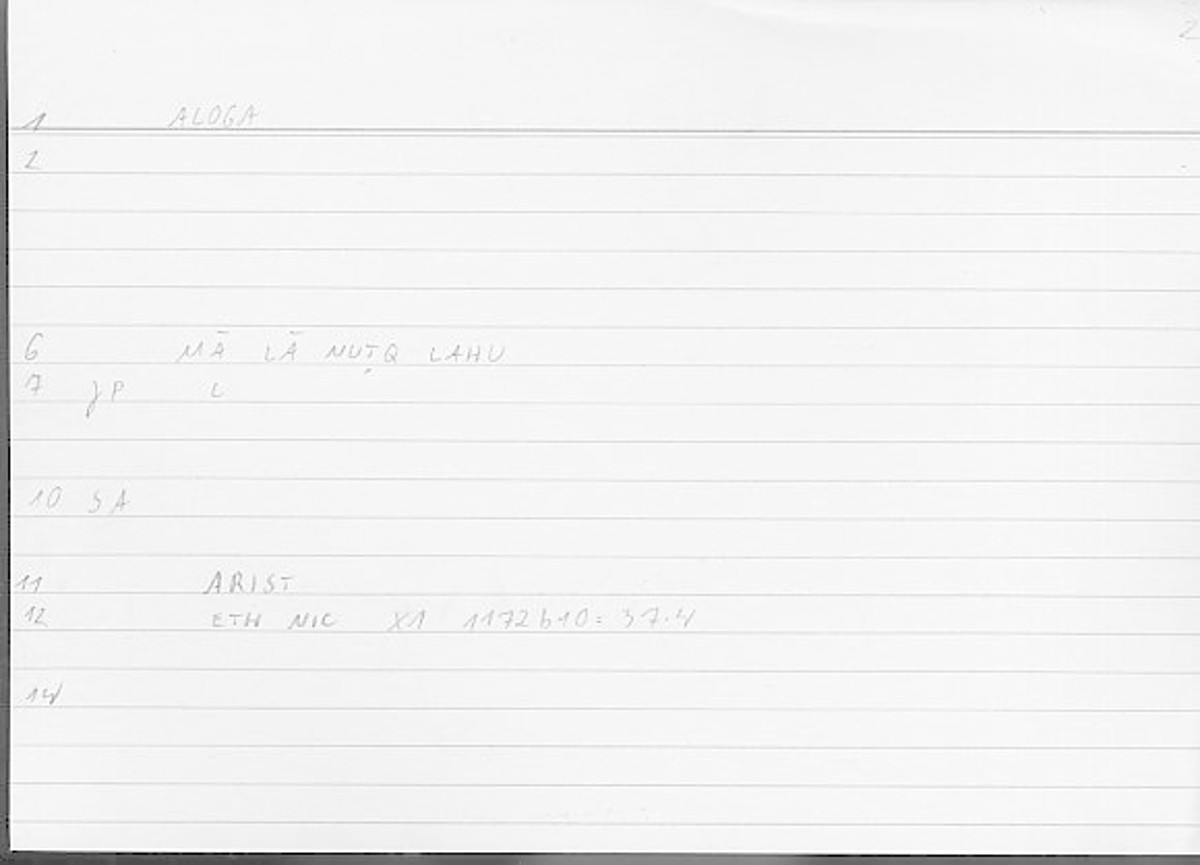 Filecard Arist.Eth-Nic.12062