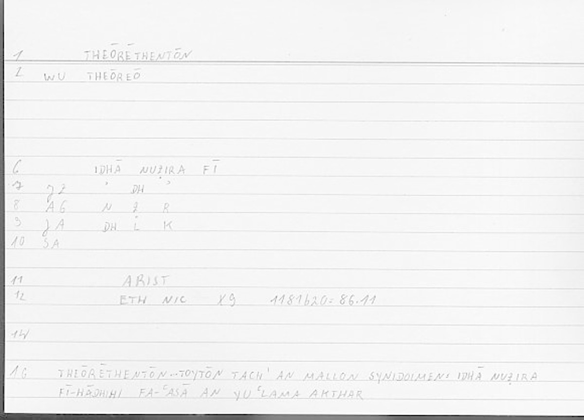 Filecard Arist.Eth-Nic.12066