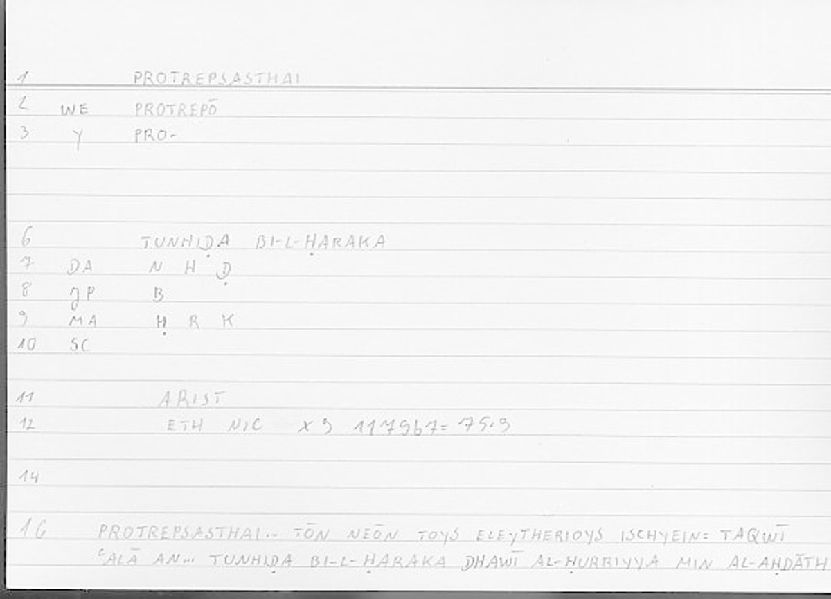 Filecard Arist.Eth-Nic.12079
