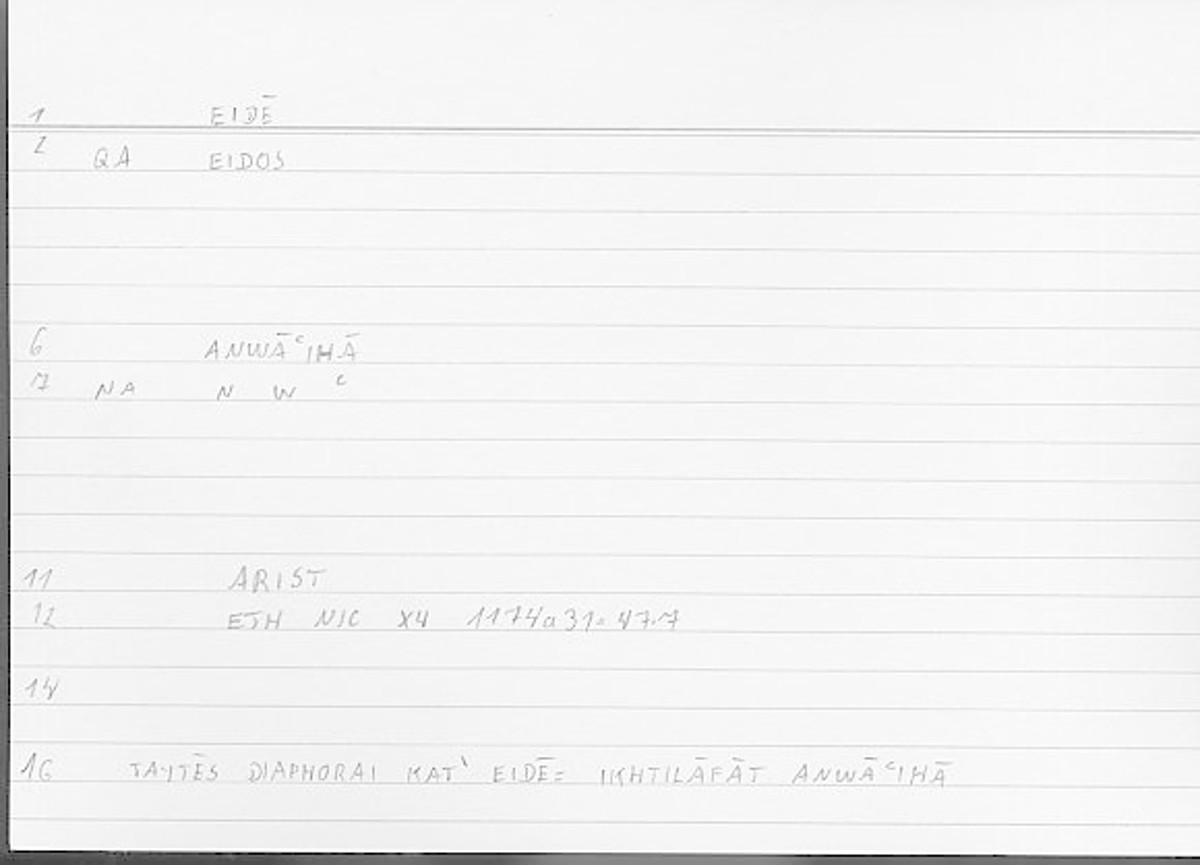 Filecard Arist.Eth-Nic.12081