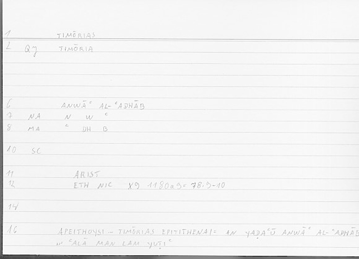 Filecard Arist.Eth-Nic.12084