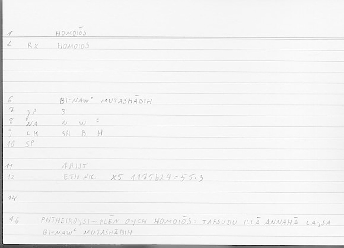 Filecard Arist.Eth-Nic.12088