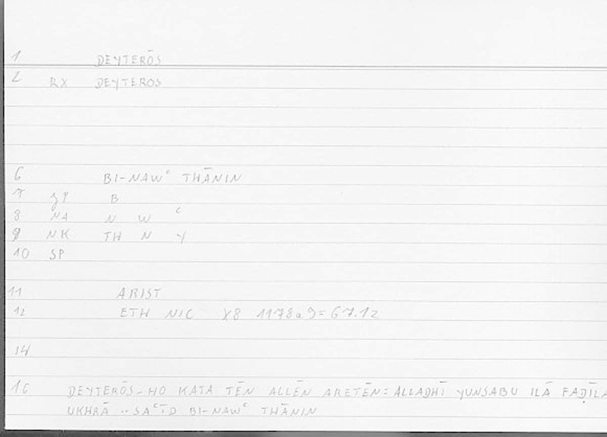 Filecard Arist.Eth-Nic.12089