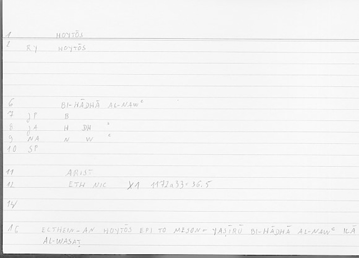 Filecard Arist.Eth-Nic.12095