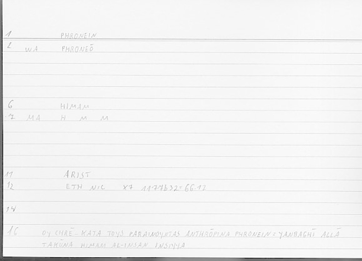 Filecard Arist.Eth-Nic.12111