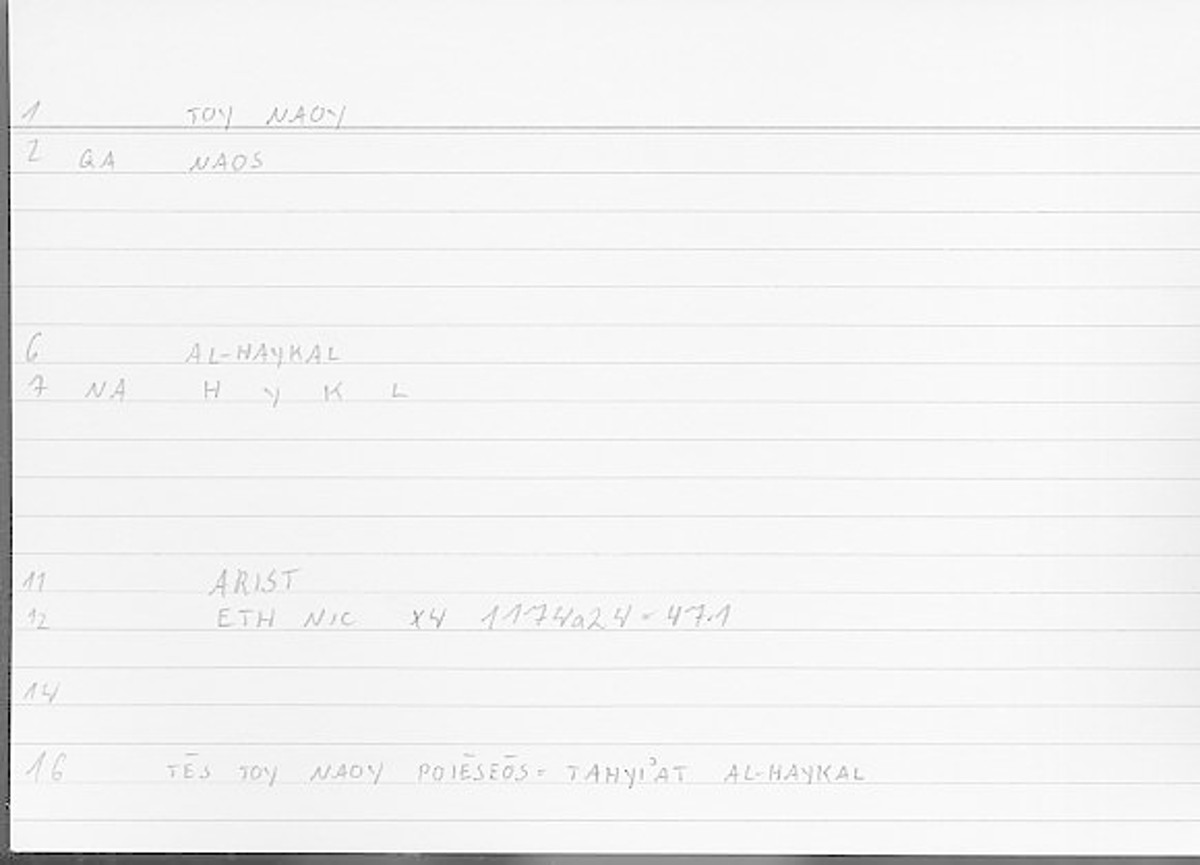 Filecard Arist.Eth-Nic.12134