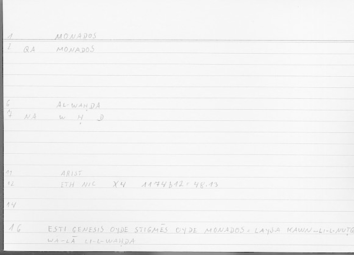 Filecard Arist.Eth-Nic.12145